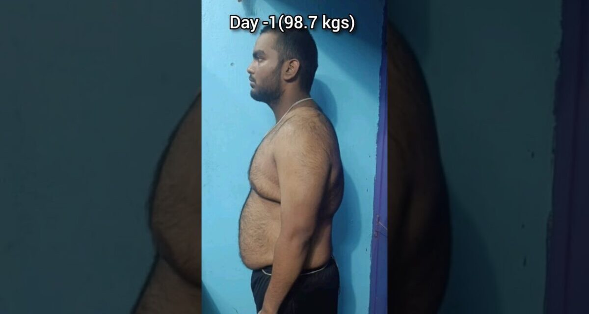 My Client Kanha’s Rapid Fat Loss Transformation #fatloss