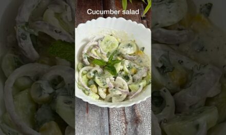 Ep – 4/30 Of Salad Recipe For Weight Loss Cucumber Salad Recipe #shorts #healthyfood #salad #yum