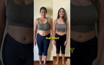 10 Kg Weight Loss And Belly Fat Gone With Home Food And Workout – Full Body Transformation