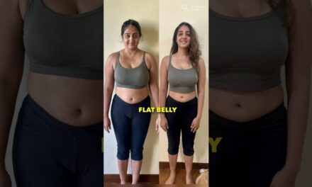 10 Kg Weight Loss And Belly Fat Gone With Home Food And Workout – Full Body Transformation