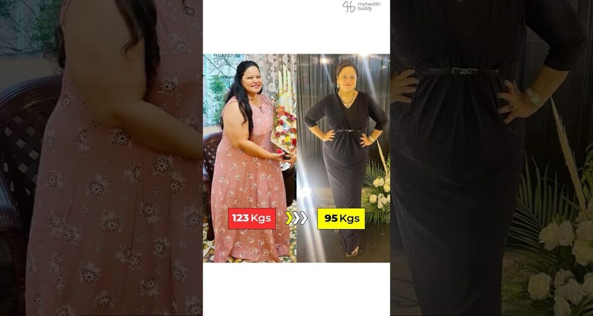 28 Kgs Unbelievable Weight Loss Journey #fatloss