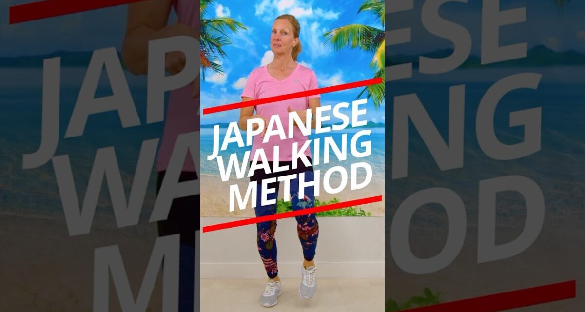 Japanese 3×3 Walking Exercise For Weight Loss And Longevity #japanesewalking #intervaltraining