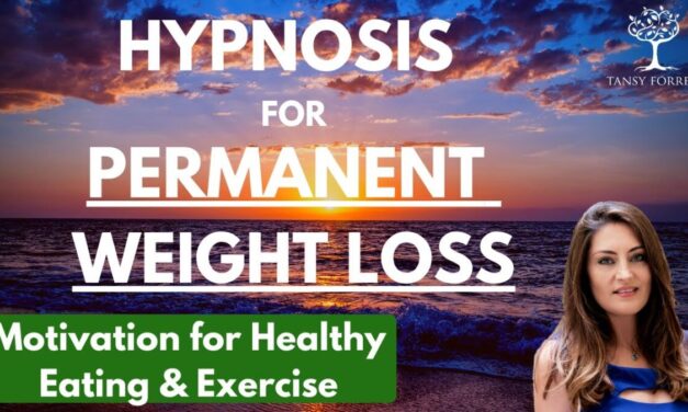 Hypnosis For PERMANENT WEIGHT LOSS (Motivation For Healthy Eating & Exercise)