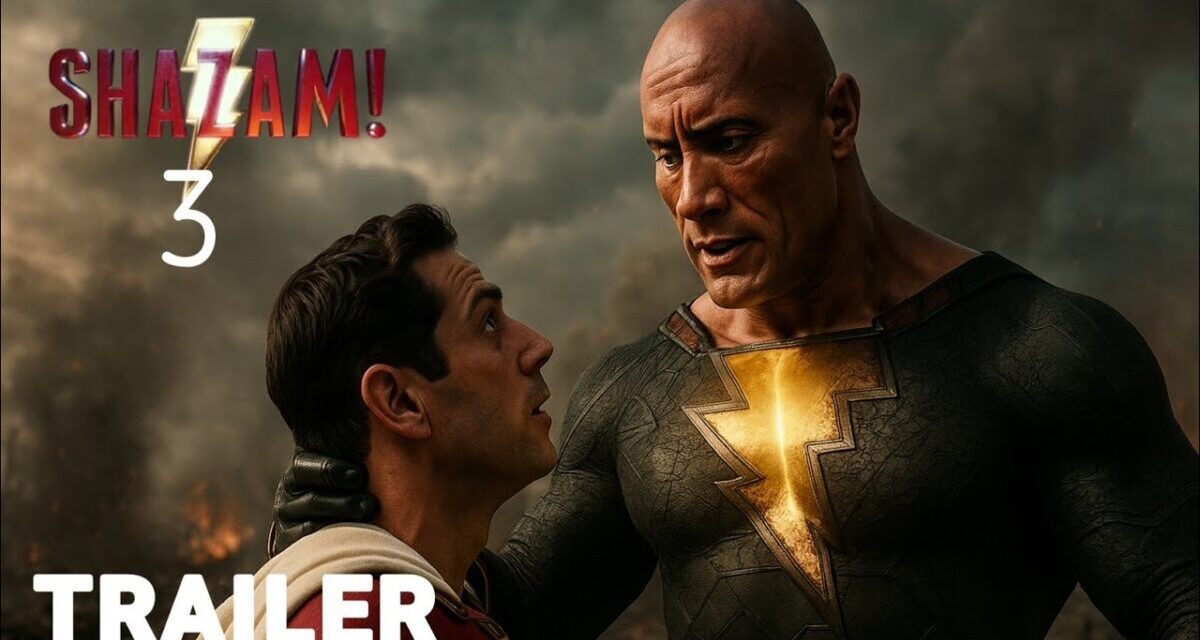SHAZAM 3: FURY OF THE GODS (2025) – First Trailer | Zachary Levi , Dwayne Johnson