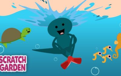 Salamander Yoga – Let’s Go Underwater! | 5-minute Yoga Break | Scratch Garden