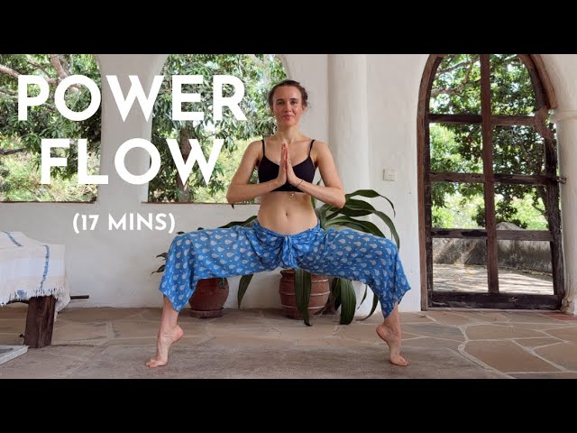POWER YOGA FLOW | 17 Minute Full Body Workout For Strength & Flexibility