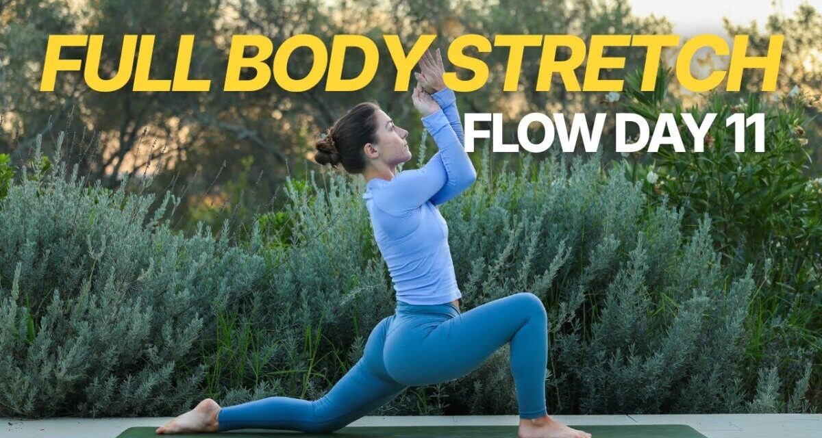 Nurturing Full Body Stretch | 30 Min Yoga | Day 11 Flow Challenge