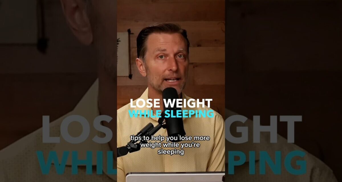 3 Tips To Lose Weight While Sleeping #health #weightloss #keto #drberg