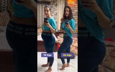 12 Kgs Weight Loss || Post Delivery Belly Fat Gone