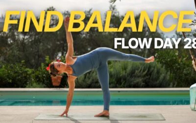 Yoga For Balance | 30 Min | Day 28 Flow Challenge