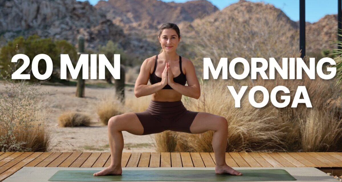 20 Min Morning Yoga Flow | Wake Up & Energising Yoga