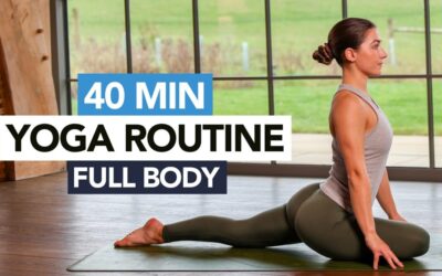 40 Min Full Body Yoga Routine | Yoga For All Levels