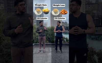 WEIGHT GAIN VS WEIGHT LOSS ✅ #fatloss #weightloss #fitness #diet #shorts #nutritionist #explorepage