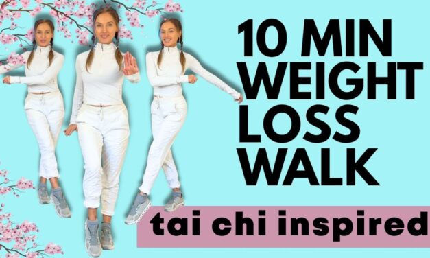 10 Minute Walking Exercise For Weight Loss| Tai Chi Inspired  Walk Fat Burning –  Lucy Wyndham-Read