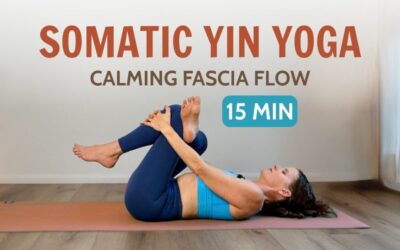 15 Min Somatic Fascia Release | Yin Yoga Flow With Vagus Activation