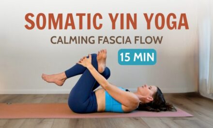 15 Min Somatic Fascia Release | Yin Yoga Flow With Vagus Activation