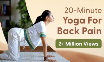 20 Minute Yoga For BACK PAIN | पीट दर्द के लिए योग @satvicyoga