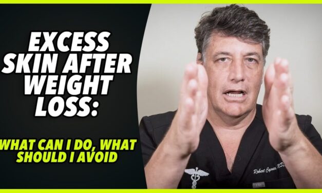Ep:190 EXCESS SKIN AFTER WEIGHT LOSS: WHAT CAN I DO, WHAT SHOULD I AVOID – By Robert Cywes