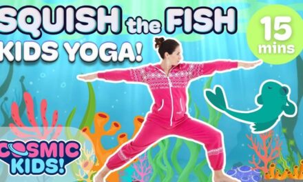 Squish The Fish | Yoga For Kids! A Cosmic Kids Yoga Adventure