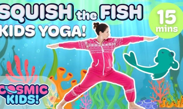 Squish The Fish | Yoga For Kids! A Cosmic Kids Yoga Adventure