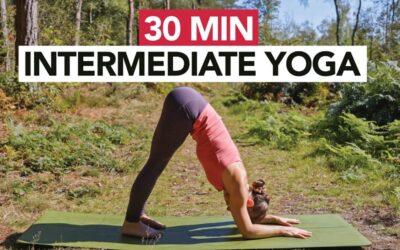 30 Min Intermediate Yoga Flow To Improve Strength & Flexibility