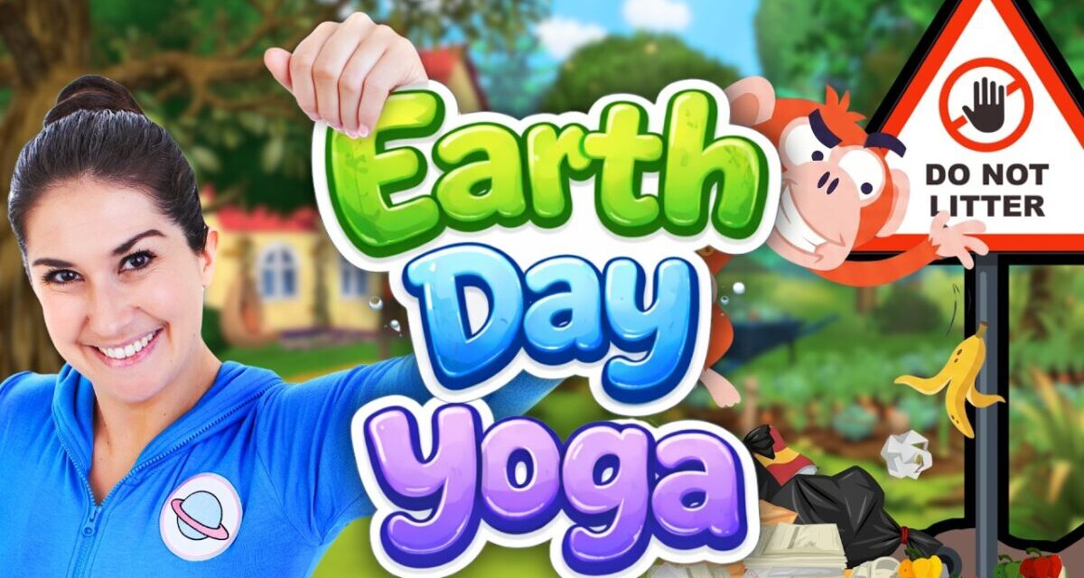 Earth Day Yoga Adventure! 🌍 | Save The Planet With Rocky The Rabbit 🐰♻️