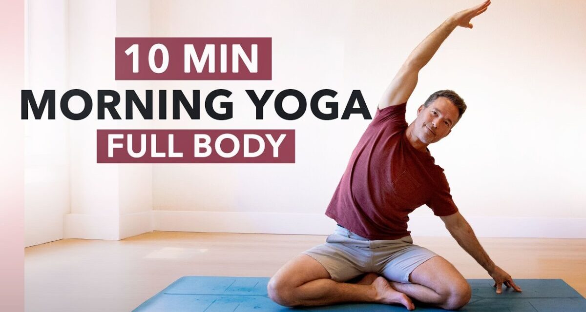 10 Min Morning Yoga Stretch | Full Body Wake Up