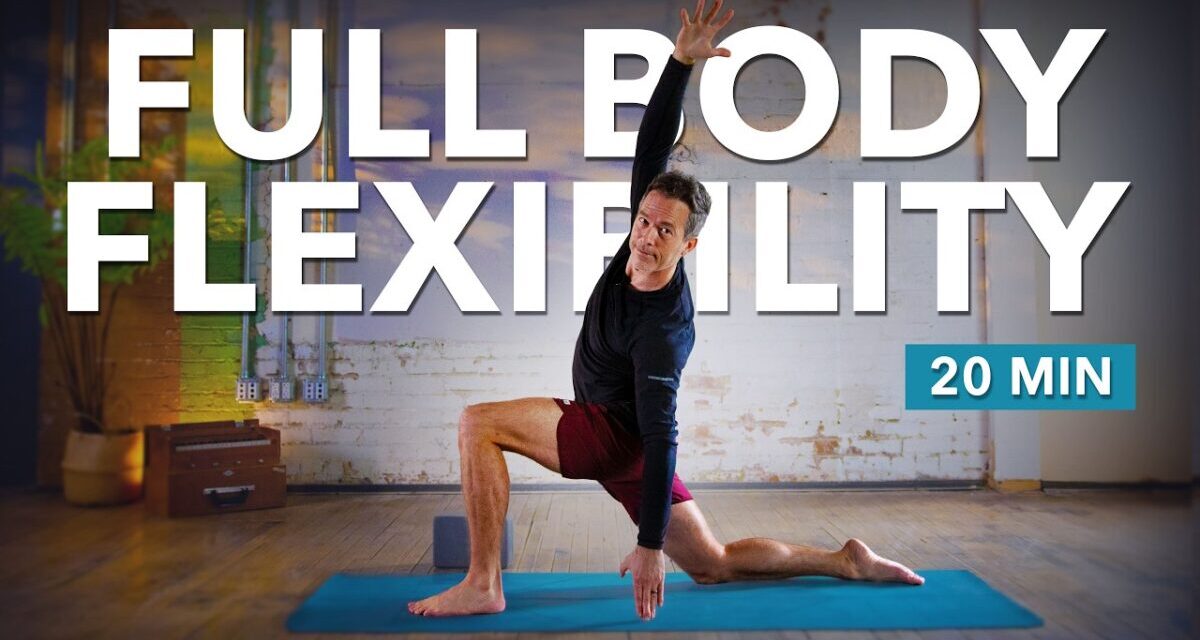 20 Min Yoga For Flexibility L Full Body Stretch