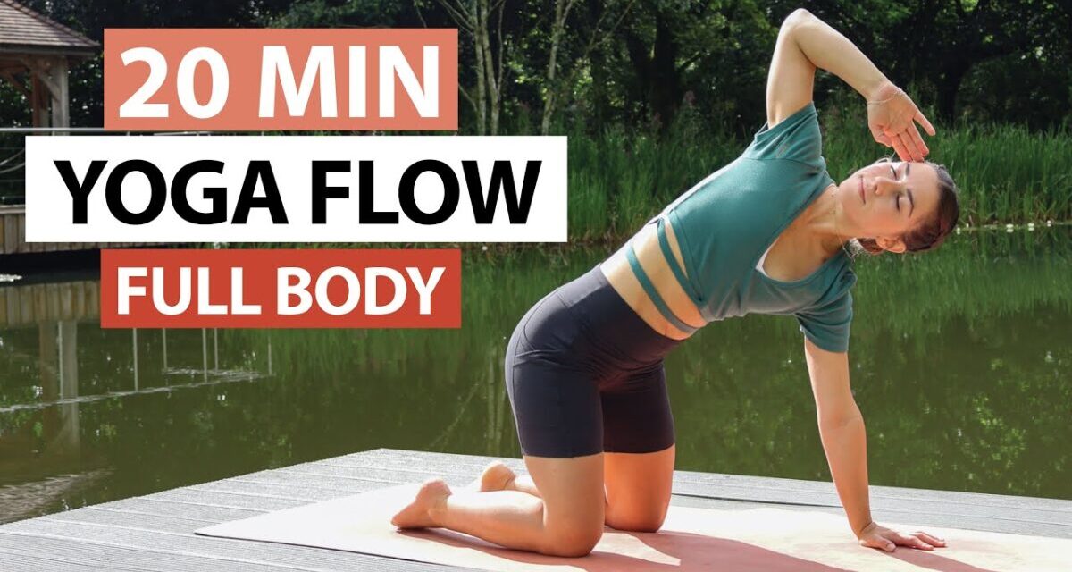 20 Min Yoga Flow For Strength & Flexibility | Full Body Intermediate Yoga