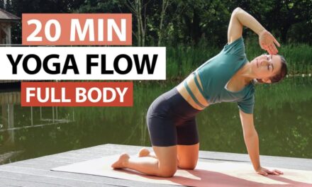 20 Min Yoga Flow For Strength & Flexibility | Full Body Intermediate Yoga