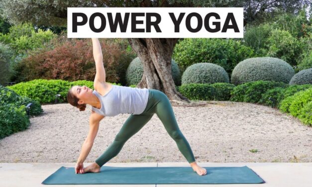 20 Min Intermediate Power Yoga Flow | Strong Full Body Stretch & Flow
