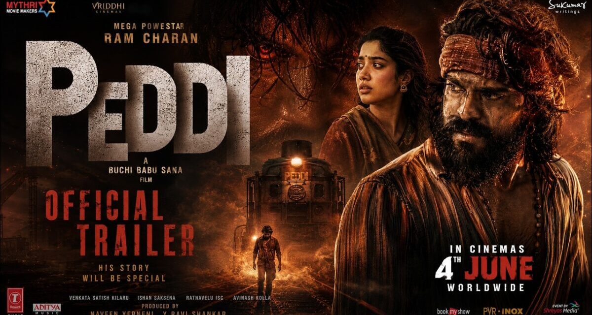 PEDDI Trailer (Hindi) | Ram Charan, Janhvi Kapoor | AR Rahman | Buchi Babu Sana