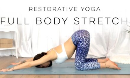 20 Minute Restorative Yoga Full Body Stretch | 30 Days Of Yoga