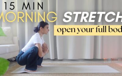 15 MIN MORNING STRETCH | Wake Up Stretch To Feel Amazing – All Levels (Yoga With Nancy)
