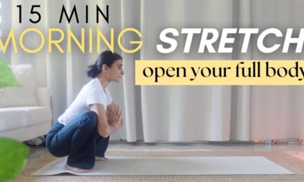 15 MIN MORNING STRETCH | Wake Up Stretch To Feel Amazing – All Levels (Yoga With Nancy)