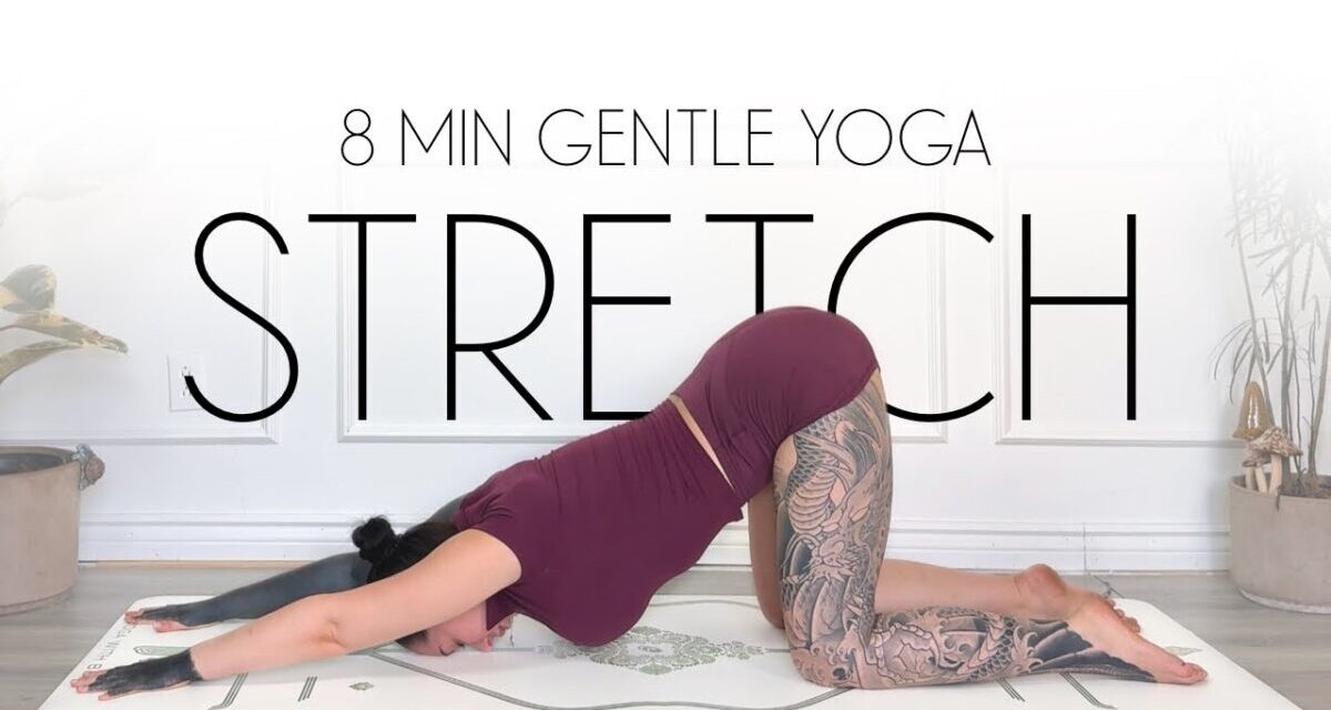8 Min Gentle Yoga Stretch For Tension Relief