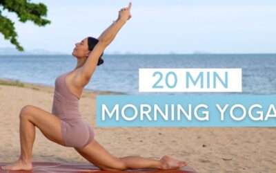 20 MIN MORNING YOGA FLOW || Yoga Flow To Stretch & Feel Good (Pregnancy Friendly)