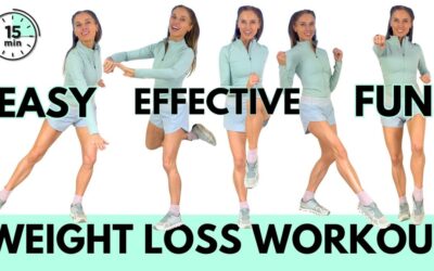 🔥 15 Minute Weight Loss Exercises At Home🏡-  No Jumping, Knee Friendly | Lucy Wyndham-Read