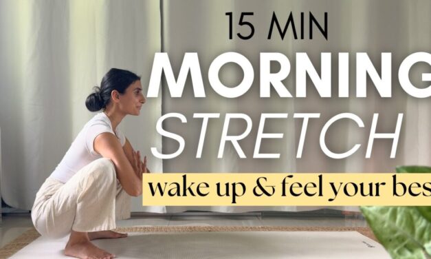 15 MIN MORNING STRETCH YOGA || Wake Up & Feel Amazing For Your Day (Yoga With Nancy)