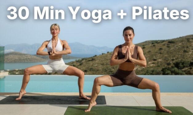 30 Min Daily Yoga & Pilates Routine | Full Body Routine @MarieSteffen