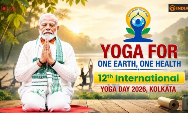 LIVE: PM Modi Graces The 12th International Day Of Yoga Celebrations In Kolkata