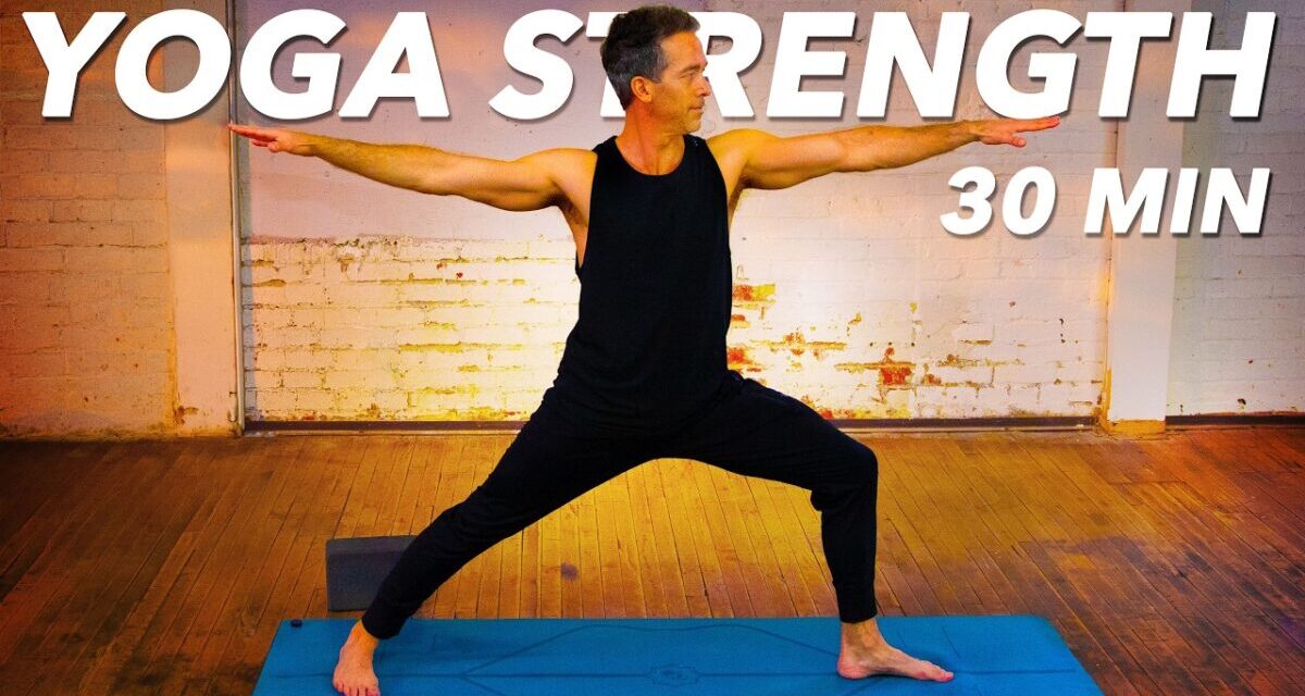 30 Min Power Yoga Warrior Flow L Strength & Fire