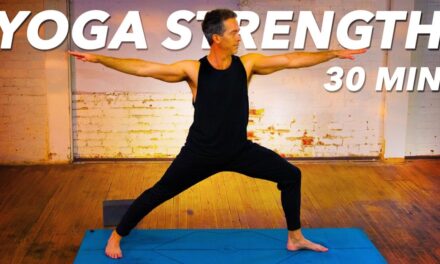 30 Min Power Yoga Warrior Flow L Strength & Fire