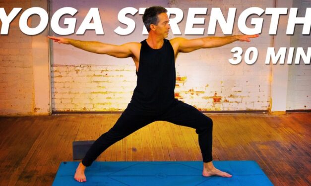 30 Min Power Yoga Warrior Flow L Strength & Fire