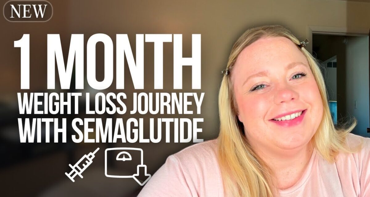 1 Month Weight Loss Journey With Semaglutide! | Patient POV