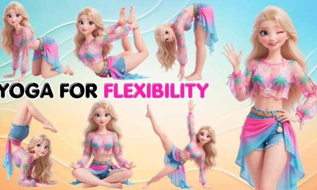 Yoga For Flexibility For Kids | Come Join The Beach Fun! ☀️ Full Body Stretch