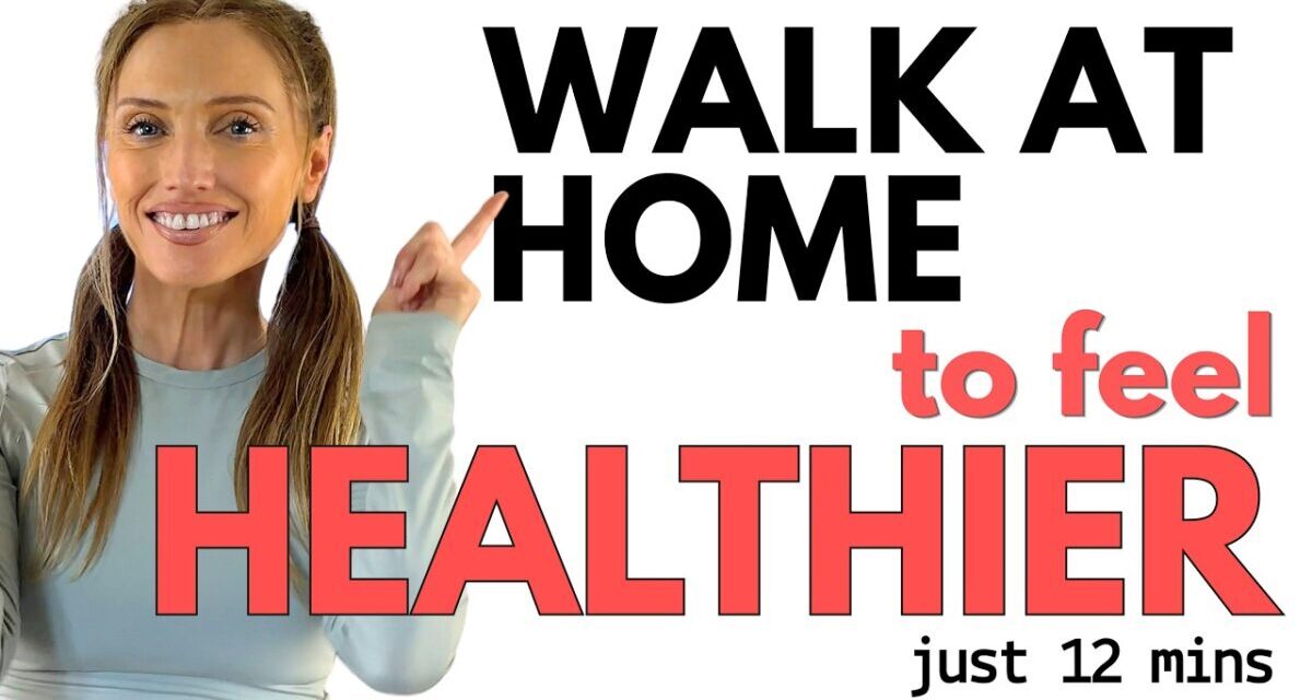 12 Minute Walk At Home 🏡 Walking Workout For Weight Loss | Low Impact – Japanese Walking Exercise