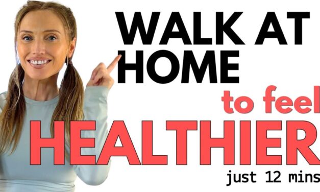 12 Minute Walk At Home 🏡 Walking Workout For Weight Loss | Low Impact – Japanese Walking Exercise