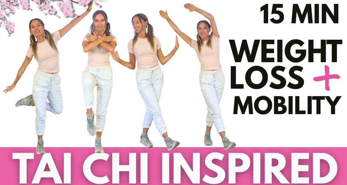15 Minute Tai Chi Inspired Walking Workout For Weight Loss, Mobility & Balance | Lucy Wyndham-Read