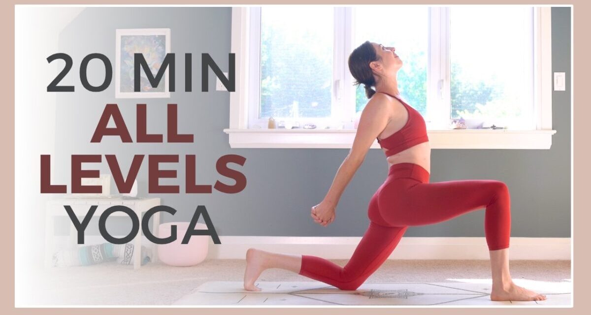 20 Min Vinyasa Yoga All Levels – Full Body Opening Flow